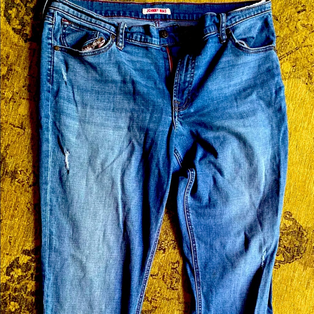 Johnny Was Tomboy Jeans